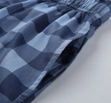 AIDASE  -  Men's Summer Fashion Thin Pants Loose Casual Wide Leg Pants Men Plaid Breathable Soft Comfortable Running Sports Trousers aidase-shop