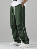 AIDASE  -  Spring Summer American Street Retro Men Loose Straight Casual Pants aidase-shop