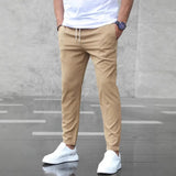 AIDASE  -  Business Casual Men's Pants Micro Beam Sports Versatile Long Trousers Comfortable Fit Summer Fashion aidase-shop