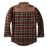 AIDASE  -  European and American Casual Checked Thickened Shirt. Men's New Style Fleece-lined. Winter Warm. Pure Cotton Jacket. S-XXXXL aidase-shop