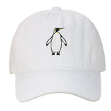 AIDASE  -  New Penguin Embroidered Baseball Hat Pure Cotton Washed Baseball Hat Outdoor Leisure Covering Baseball Hat for Women aidase-shop