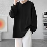 =Aidase High Quality Texture Long Sleeve T shirt For Men Spring Autumn Casual Mens T-shirts Male Tops Classic Clothes Men's T-Shirts aidase-shop