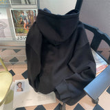 Aidase Sweatshirt for Men Black Hooded Male Clothes Hip Hop Splicing Hoodies Sweat Shirt Emo Welcome Deal Novelty and Cheap Autumn S aidase-shop