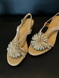 AIDASE  -  Fashion Sexy Hollow Out Strange Style Female Shoes Woman Sandals Summer Crystal Flower Decoration High Heel Ladies Slippers aidase-shop