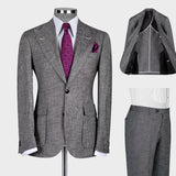 Aidase Classic Wedding Men Suits Gentleman Business Tailor-Made Groom 2-Pieces Graduation Formal Occasions Party Singer Costume Made