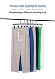 AIDASE  -  Summer High Quality Ice Silk Wide Leg Pants for Men's New Trendy Versatile Floor Sweeping Straight Leg Casual Sports Pant aidase-shop