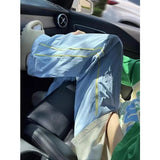 AIDASE  -  Dopne Summer Wide Leg Casual Lightweight Qui Dry Straight Leg Waterproof Sweatpants Men Women Straight Tube Tee Bars aidase-shop
