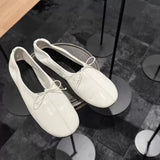 AIDASE  -  New Retro Women's Shoes Exquisite Soft Leather Casual Shoes for Woman Fashion Ballet Flats Shoe Designer Shoes Zapatos De Mujer aidase-shop