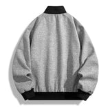 AIDASE  -  Spring Autumn Loose Jacket Men Patchwork Youthful Vitality Casual Outwear Coat Male Streetwear Jackets Stand Collar Fashion Coat aidase-shop