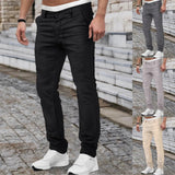 AIDASE  -  Pleated Mens Pants Mens Spring And Small Dress Pants Casual Loose Thin Drape Feeling Simple Small Straight Summer aidase-shop