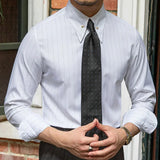 Aidase Business Casual Dress Shirt Men Clothes Men 2023 Autumn Korean Men Striped Printing Shirt aidase-shop