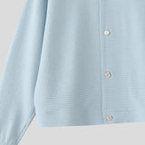 AIDASE  -  Men Jackets Solid Color Stand Collar Long Sleeve Button Men Coats Streetwear Loose Korean Style Fashion Casual Outerwear aidase-shop