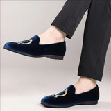 AIDASE  -  Men Business Loafers British Casual One-foot Light Comfortable Fashionable Small Leather Shoes American Social Shoes aidase-shop