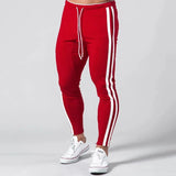 Aidase Joggers Men Striped Sweatpants Casual Long Pants Men Fitness Running Workout Track Trousers aidase-shop