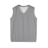 AIDASE  -  Fashion Men Sweater Vest Solid Color Autumn Winter High Quality Casual V-neck Sleeveless Knitted PUllover Warm Comfort Vest Top aidase-shop