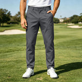 AIDASE  -  Men's Trousers Elastic Solid Color Work Casual Pants Business Formal Pants Taupe Pants aidase-shop
