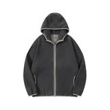 AIDASE  -  Winter New Fashion Men's Outdoor Casual Trendy Simple Basic Color-coded Long Sleeve Loose Hooded Sweatshirts Male Coats Clothes aidase-shop