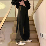 AIDASE  -  American High Street Pants Men Summer Loose Oversized Trousers Casual Versatile Niche High-end Design Wide Leg Straight Pants aidase-shop