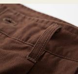 AIDASE  -  Fashion Spring Summer New Men's Solid Color Comfortable Casual Simple All Match Business Casual Old Money Style Long Pants aidase-shop