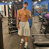 AIDASE  -  Summer Gym Fitness Sports Mens Cotton Shorts Ragged Cutoff Shorts Casual Training Hip Hop Running Loose Basketball Short Pants