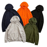 AIDASE  -  New Men's Solid Color Glasses Hoodie Outdoor American Street Round Neck Spring and Autumn Sports Hoodie