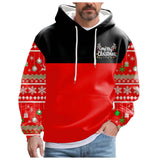 AIDASE  -  Fashion Christmas Print Hoodies Pullover For Men Long Sleeve Casual Warm Sweatshirts Large Sized Work Sport Wears Outdoor aidase-shop