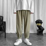 AIDASE  -  Male Casual Pants Thin Quick-Drying Sports Pants Men Pants Ice Silk Trousers Mid-Waist Loose Breathable Straight-Leg aidase-shop