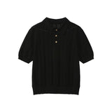 AIDASE  -  Ice Silk Breathable Loose Fit Thin Short Sleeve Polo Shirt Knitted Summer Casual T-Shirt for Men Lightweight Comfortable Poly aidase-shop
