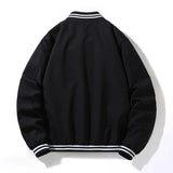 AIDASE  -  Spring Autumn Solid Color Baseball Coat Fashion Casual All Quality Fabric Breathable Comfortable Durable Standard Crisp Version aidase-shop
