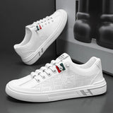 AIDASE  -  Men's slip on casual shoes summer new soft-sole breathable outdoor walking shoes fashion students lightweight sports board shoes aidase-shop