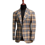Aidase Plaid Wedding Suit Coat For Men Slim Fit Single Breasted Overcoat Business Office Jacket Custom Made Only Blazer aidase-shop