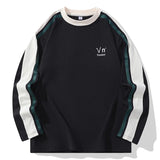 AIDASE  -  Japanese spring and fall new men's sweater casual versatile youth long-sleeved T-shirt round neck men's sweater aidase-shop