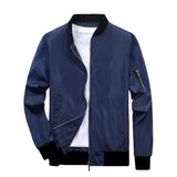 AIDASE  -  Sports Windbreaker Zip Up Coat with Pockets Clothing Spring Autumn Men's Bomber Jacket Casual Lightweight Jacket For Men aidase-shop