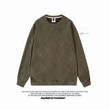 Aidase Vintage Suede Men's Loose Hoodies Gothic Leather Feelings Sweatshirts Casual Autumn Male Oversized Pullovers aidase-shop