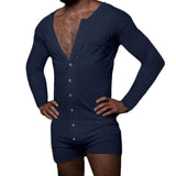 AIDASE  -  Solid Color Tight Jumpsuit Sexy Homewear aidase-shop