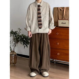 AIDASE  -  Butqiu Japanese Retro Forest System Plaid Long Sleeve Shirt Men Women Autumn Thin Loose Shirt Polyester Non-iron Loose Fit aidase-shop