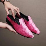 AIDASE  -  Size 40-48 Elegant Men Slippers Four Seasons British Comfortable Non slip Business Versatile Slippers Italian Outdoor Slippers aidase-shop