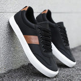 AIDASE  -  Men's Fashionable Casual Sports Sneakers - Round-Toe Lace-Up Design, Offering a Comfortable Experience Suitable for All Seasons aidase-shop