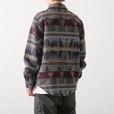 Aidase Retro Jackets Men Japanese Style Geometric Chic Autumn Basic All-match Harajuku Males Outwear Cozy Popular High Street Vintage aidase-shop