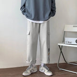 AIDASE  -  Men Fashionable Loose and Versatile Trend Korean Version Straight Wide-leg Pants Spring and Autumn Style aidase-shop