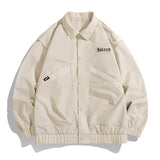 AIDASE  -  Fashion Casual Coat Lapel Collar Technology Fabric Windproof Breathable Rainstorm-level Waterproof Stylish Printed Features Coat