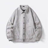 AIDASE  -  Suede Collar Jacket Men's Casual Loose Fit Fashionable Autumn Winter Vintage Trendy Outerwear Versatile Handsome Open Cardigan aidase-shop