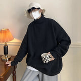 AIDASE  -  Knitted Men Sweater Turtleneck Loose Casual Bottoming Autumn Pullovers Christmas Sweaters aidase-shop