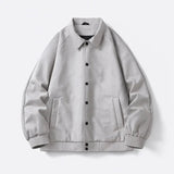 AIDASE  -  Suede Collar Jacket Men's Casual Loose Fit Fashionable Autumn Winter Vintage Trendy Outerwear Versatile Handsome Open Cardigan aidase-shop
