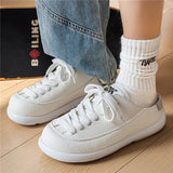 AIDASE  -  Wide Toe Summer Men Half Slippers Breathable Lightweight Mens Casual Shoes Comfortable Walking Sneakers Non-slip Male Flats Lazy aidase-shop
