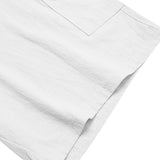 AIDASE  -  cotton and linen tooling shorts, drawstring elastic waist, multi-pocket breathable five-point casual pants aidase-shop