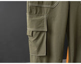 AIDASE  -  Men Joggers Bib Overalls Multi Pockets Cargo Pants Adjustable Suspenders Coveralls Summer Jumpsuits aidase-shop