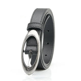 AIDASE  -  Oval Alloy Needle Buckle New Korean Men Belt Decoration Blazer Dress Jeans Simple Versatile Belts Simple 9W426