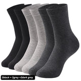 AIDASE  -  6Pairs New High Quality Men Socks Cotton Breathable Black White Business Spring Summer for Male sock Plus Size EU42-48 aidase-shop