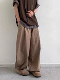 AIDASE  -  Autumn New Sle Retro Japanese y Workwear Wide Leg Casual Loose Long Pants Men Women Drapey Polyester Youthful Energy aidase-shop
